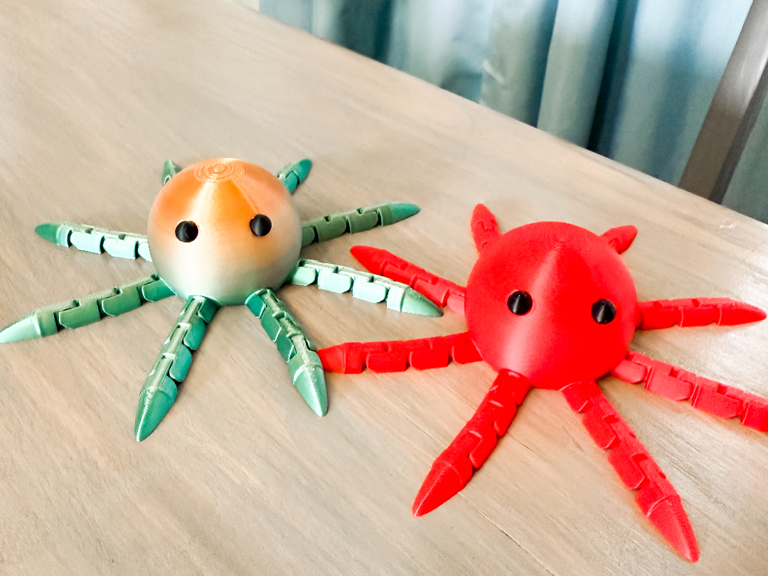 Kid-made Octopus