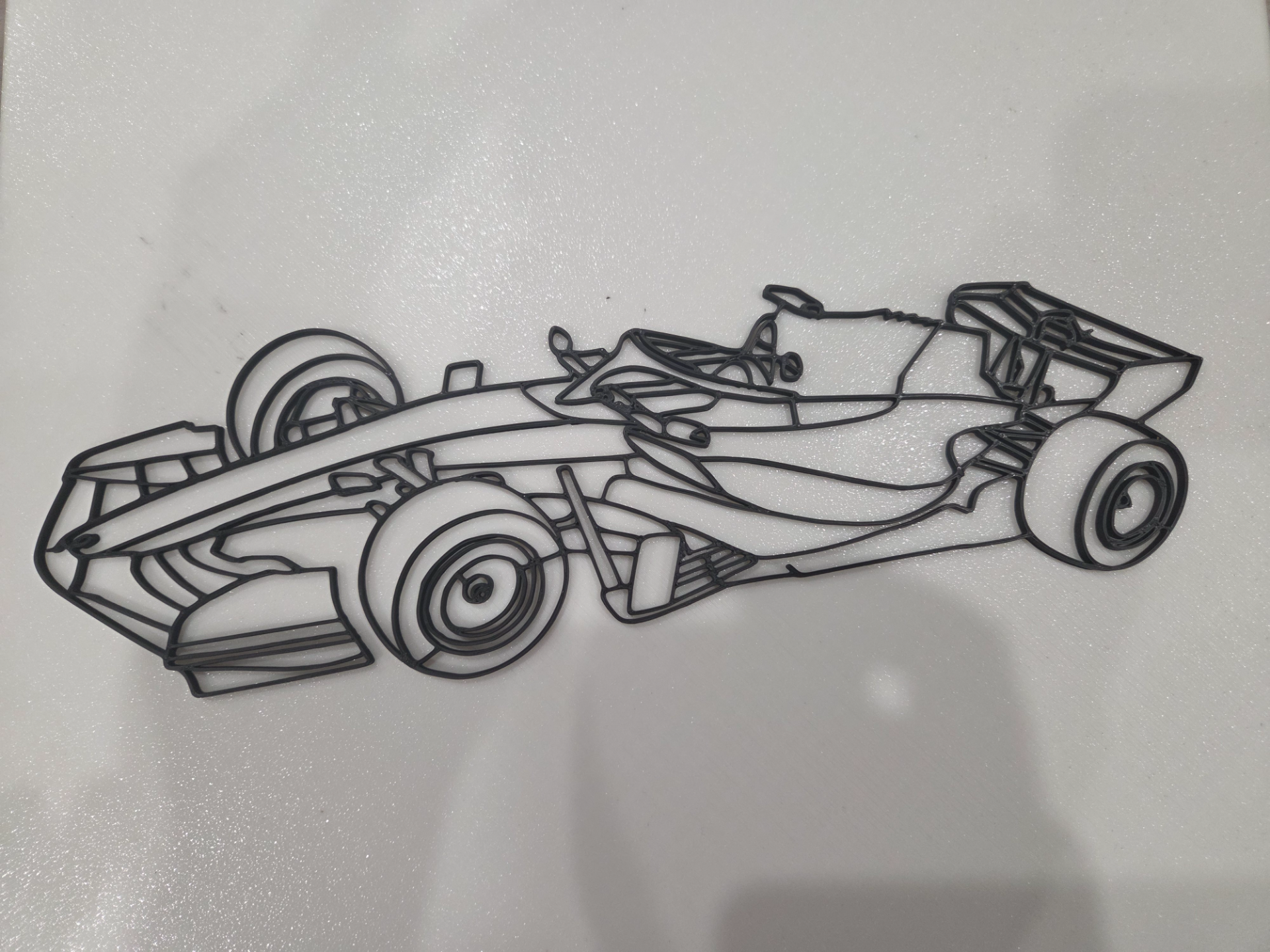 Formel 1 F1 2026 Car Silhouette Wall Art