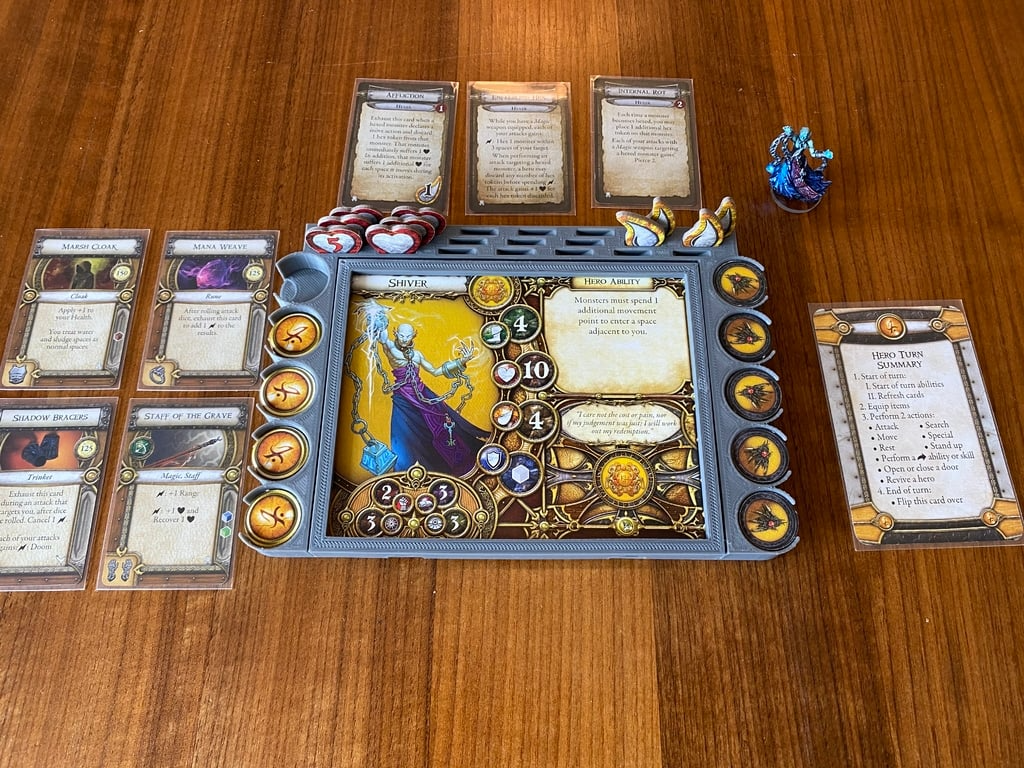 Descent 2nd ed player board