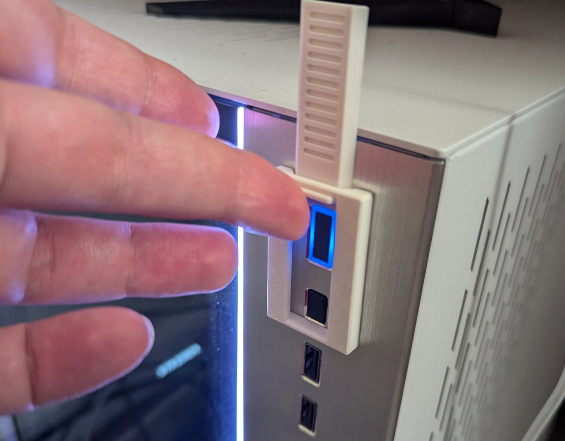 Desktop PC Buttons Cover