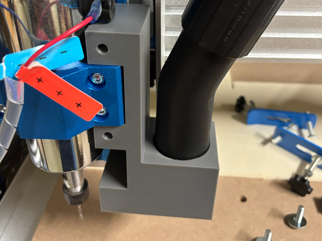 Modular Side EVAC Holder for CNC with shoes