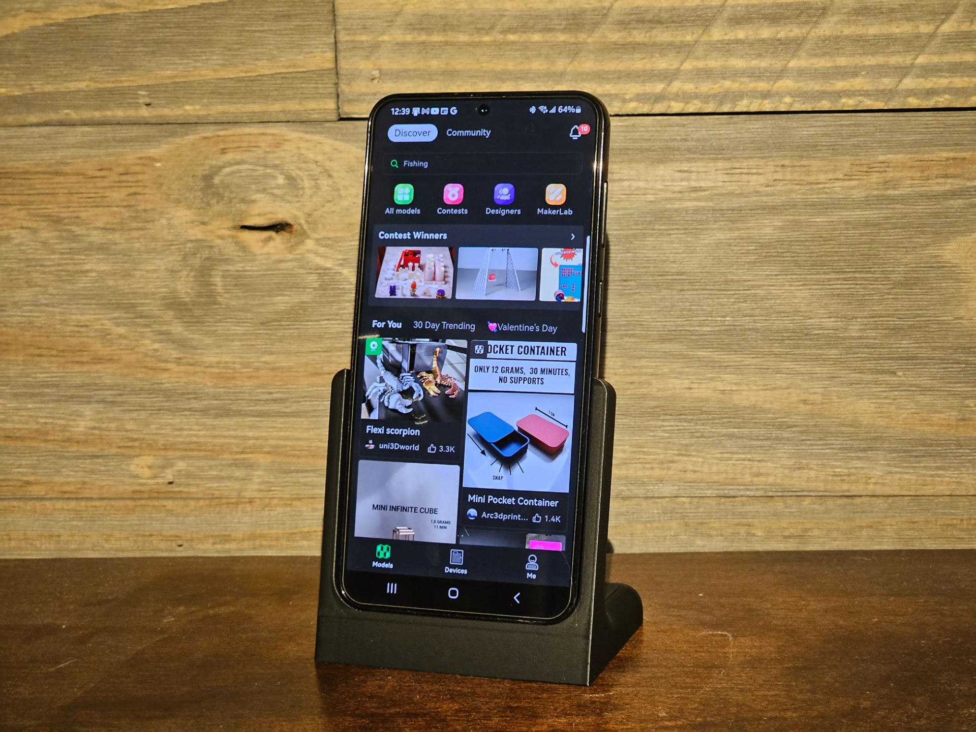 Galaxy S23/S24/S25 Plus Phone Stand