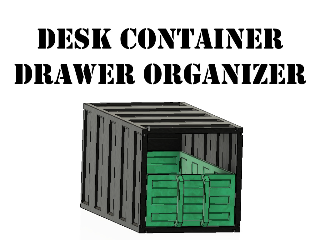 DESK CONTAINER DRAWER ORGANIZER