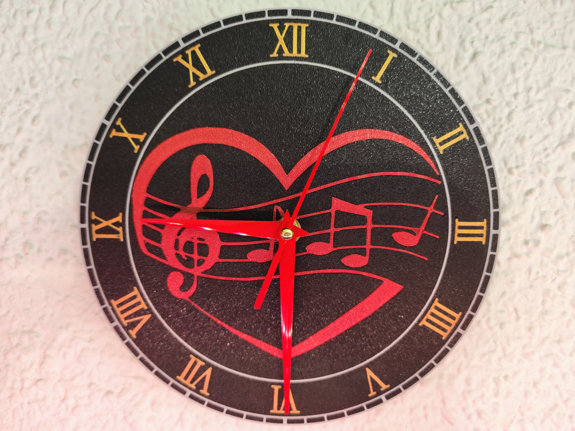 Reloj Amo la música