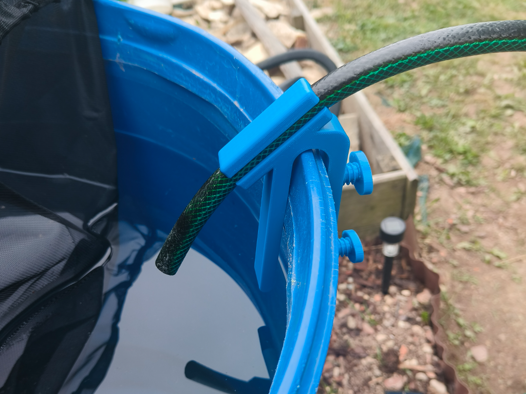 Hose Holder for Barrel