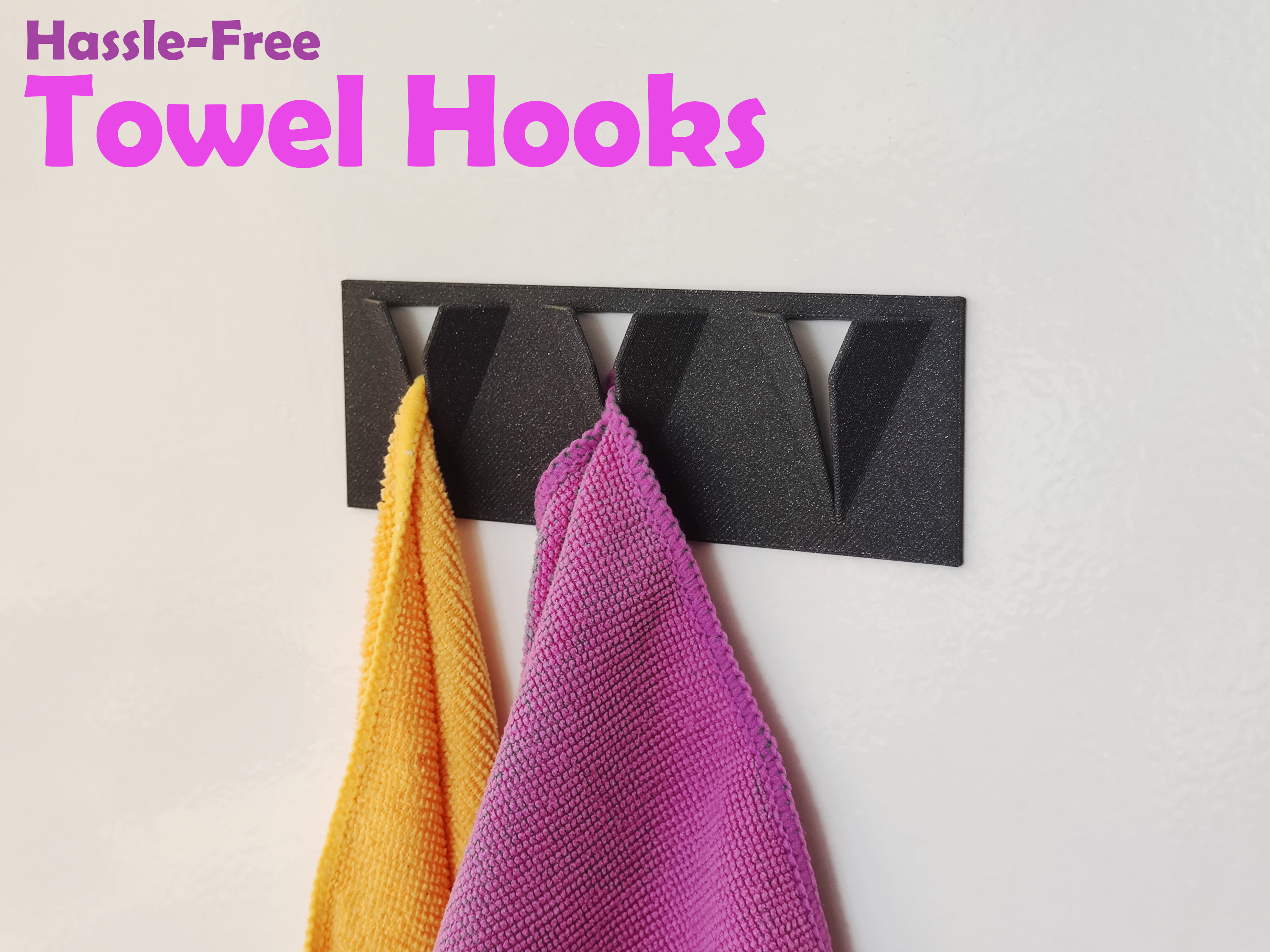 The GREATEST Towel Hooks