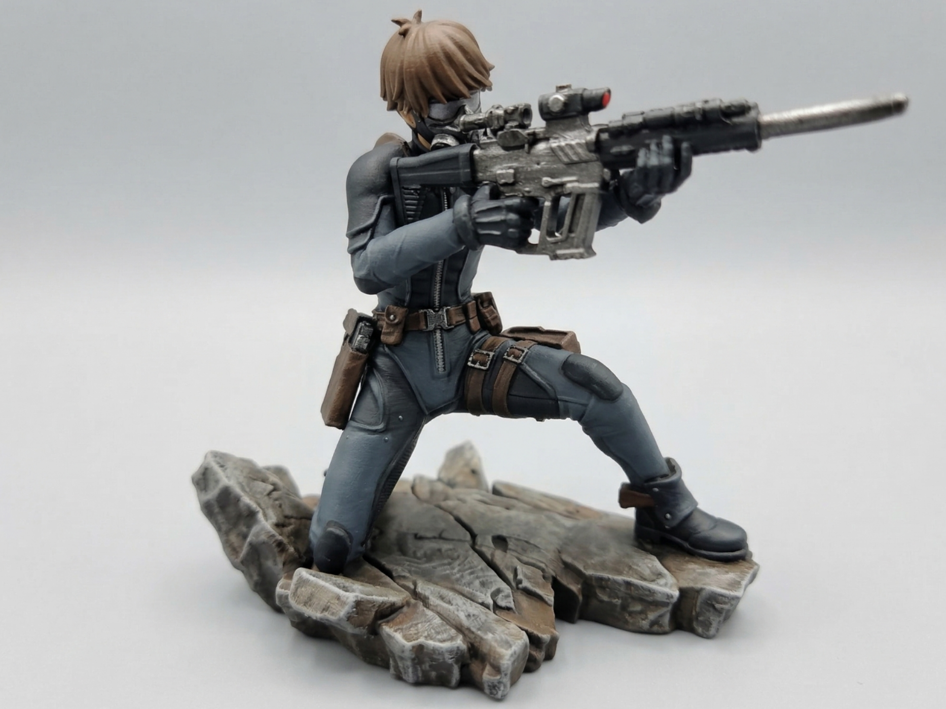 Reno Ichikawa - Defense Force Suit - Sniping Pose