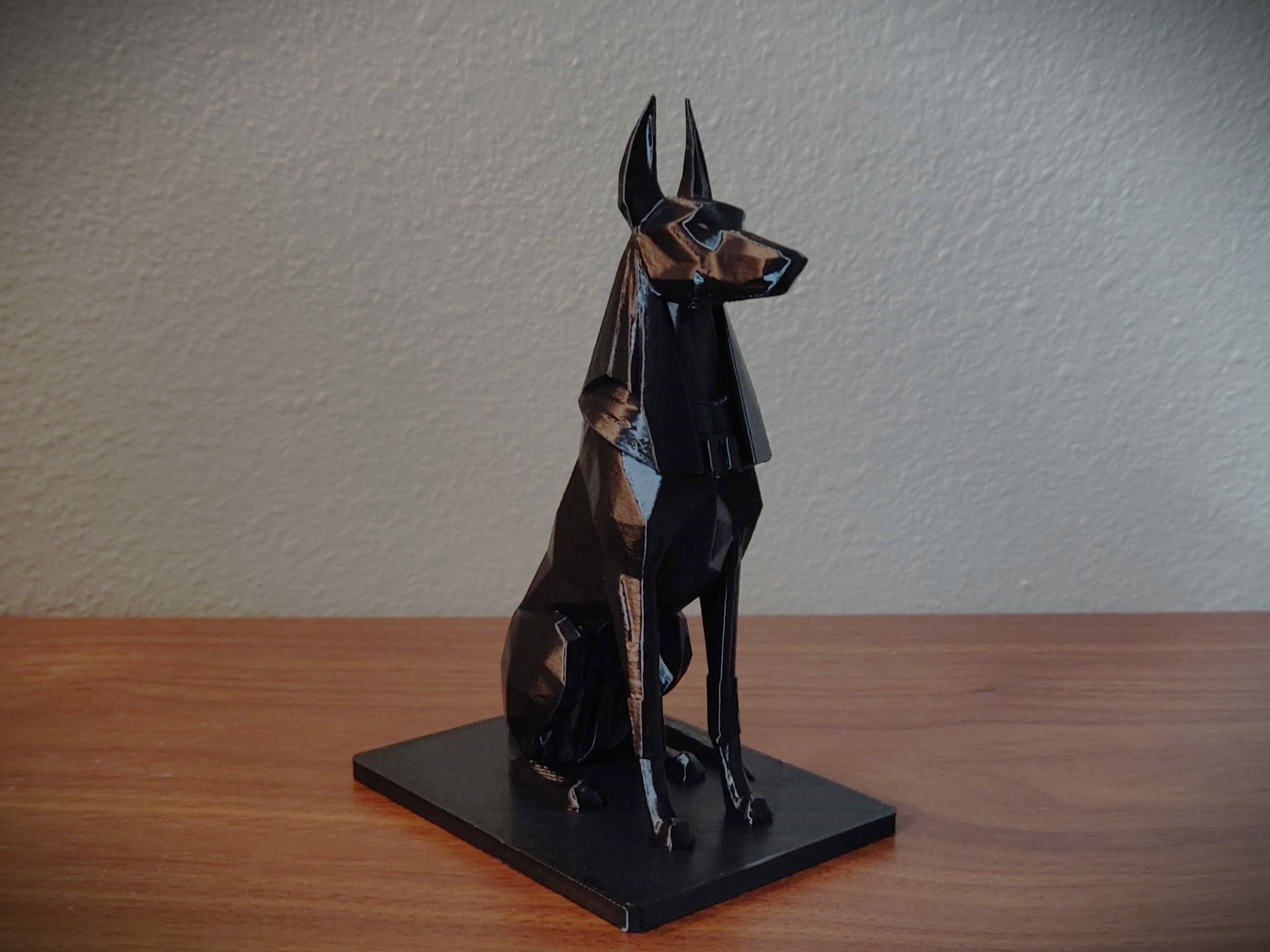 Low Poly Ancient Egyptian Pharaoh Hound