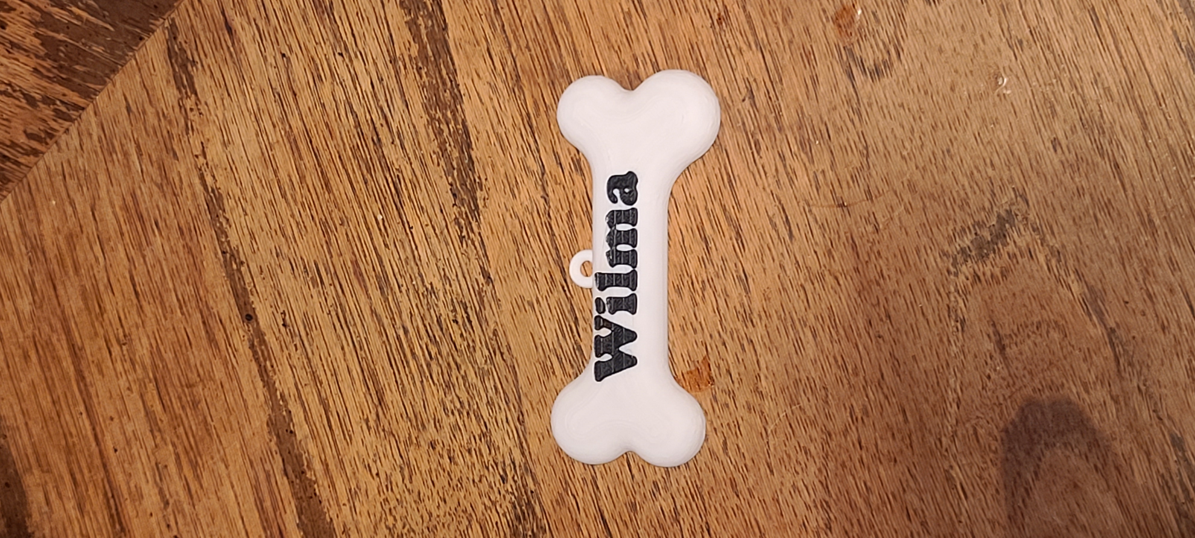 Blank Dog Bone Ornament