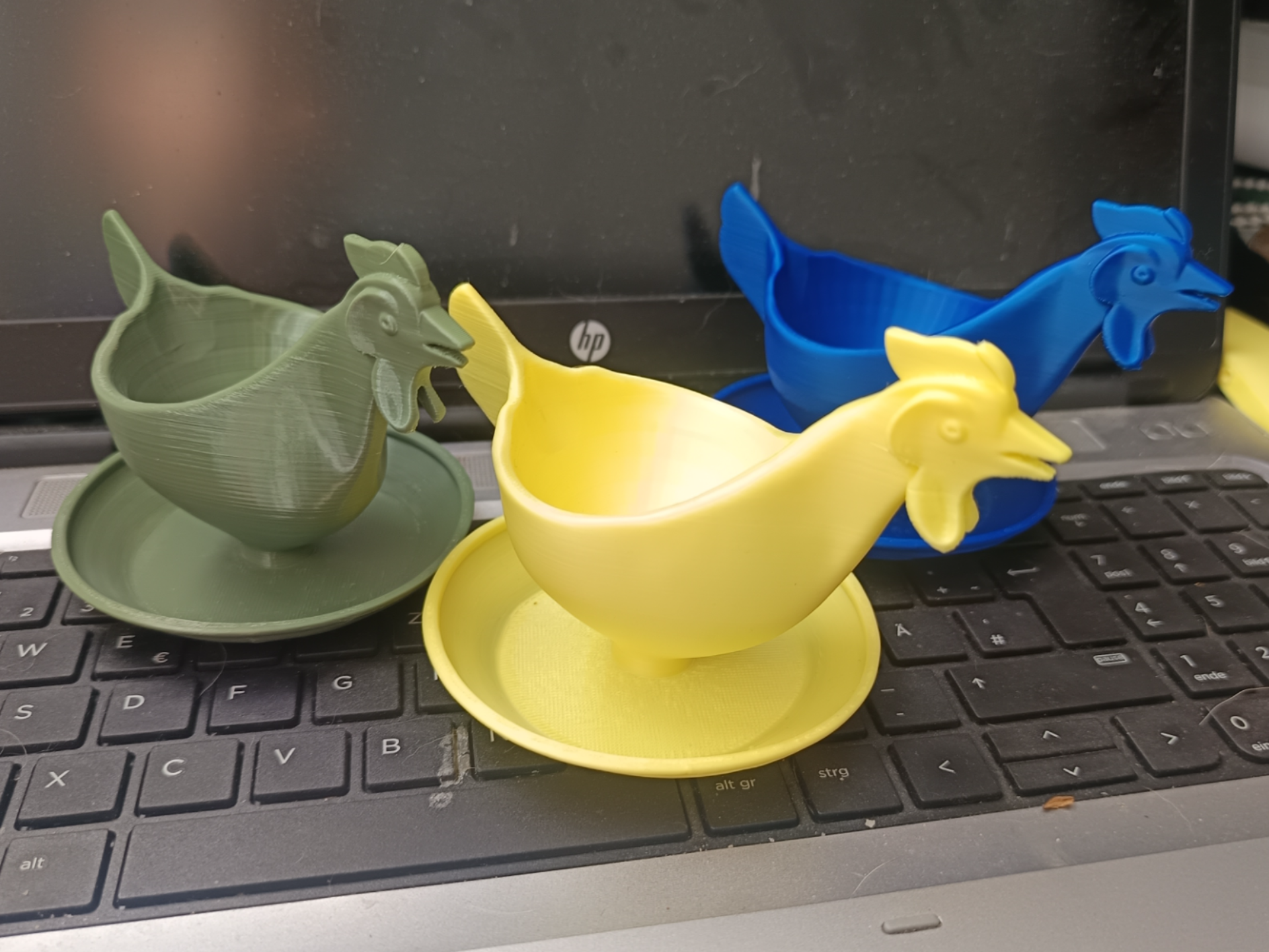 DDR Eierbecher L Ei und Üei pla petg