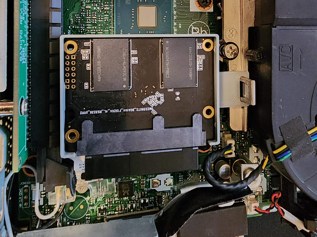 Lenovo Tiny SSD enclosure bracket M720q M920q
