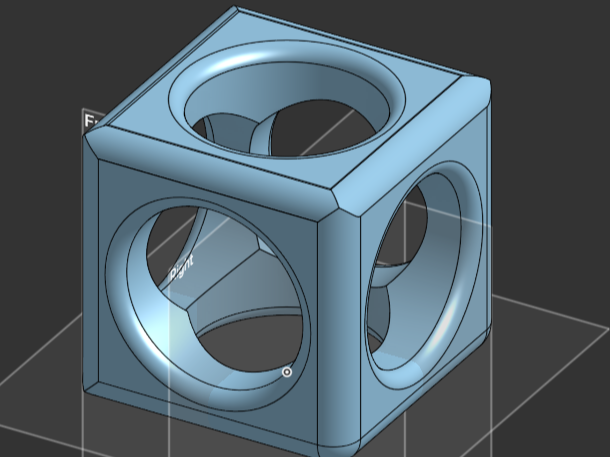cube With Big HOle