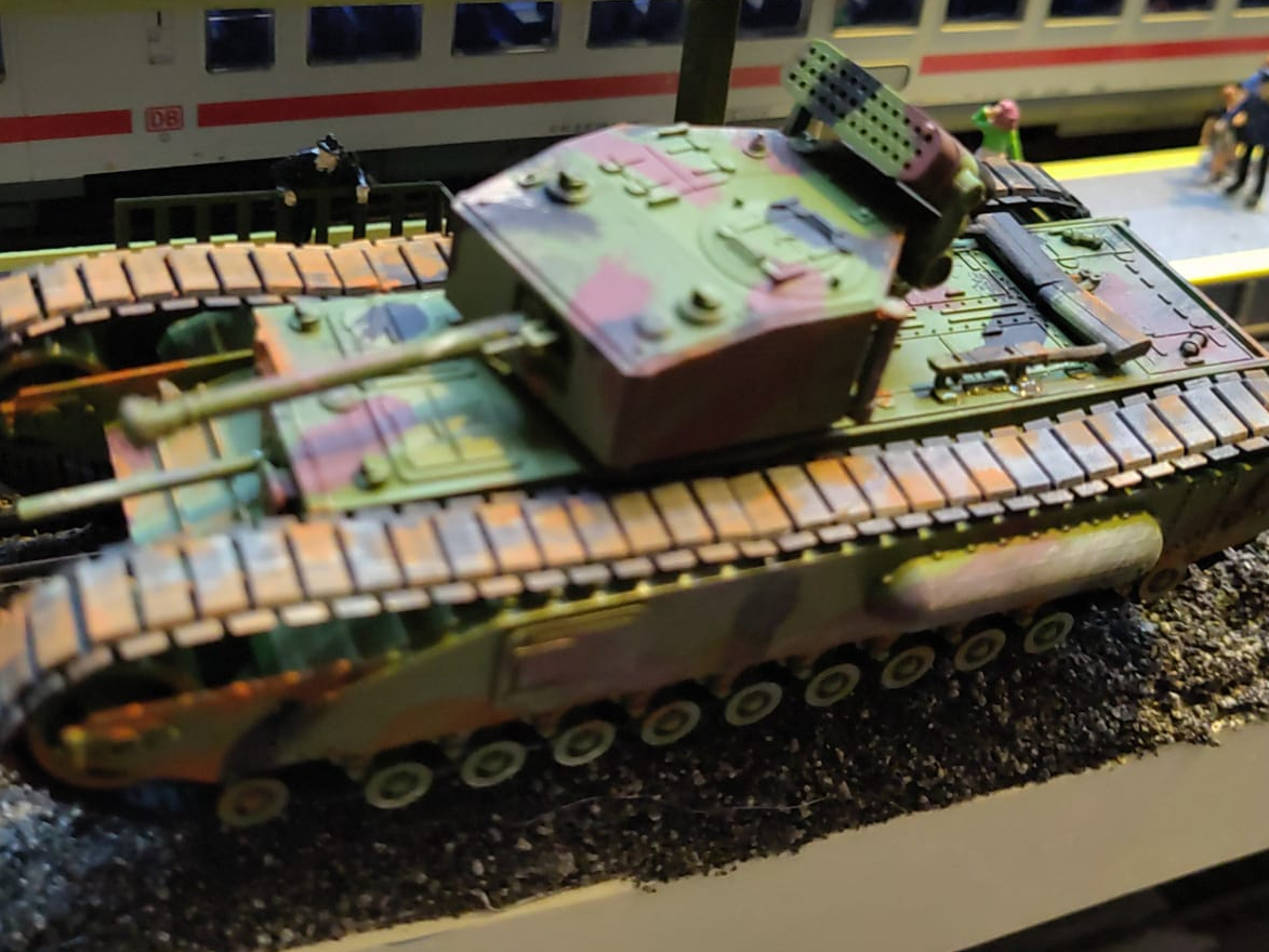 Konflikt 47 Churchill Meteor Raketen