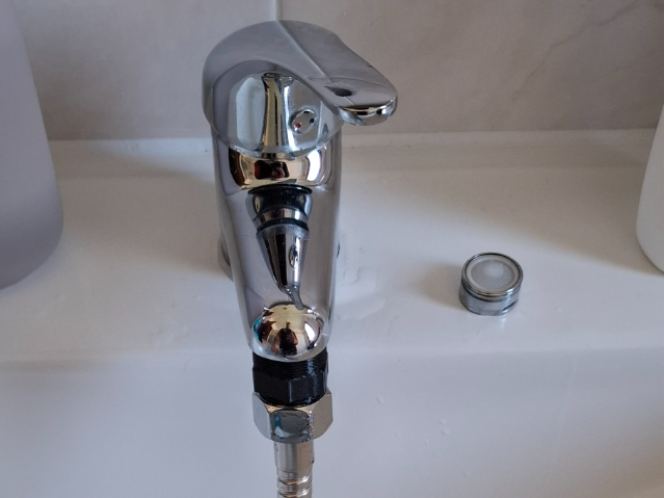 hand shower to faucet adapter