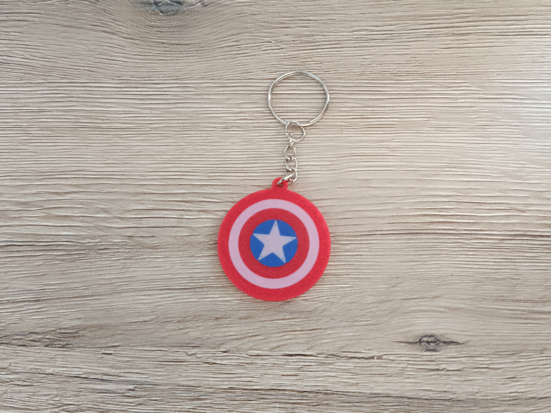 Porte clé capitain america