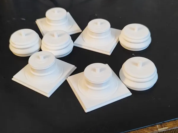 Neoclassical Columns for Church or Nativity Scene
