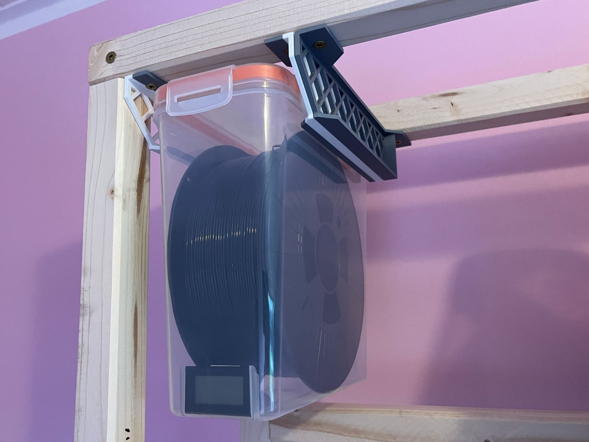 Halter für Trockendosen / Filamentbehälter