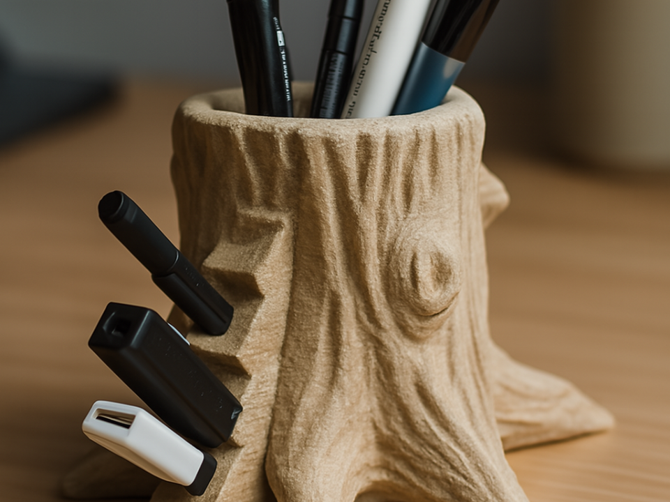 Baumstamm Organizer
