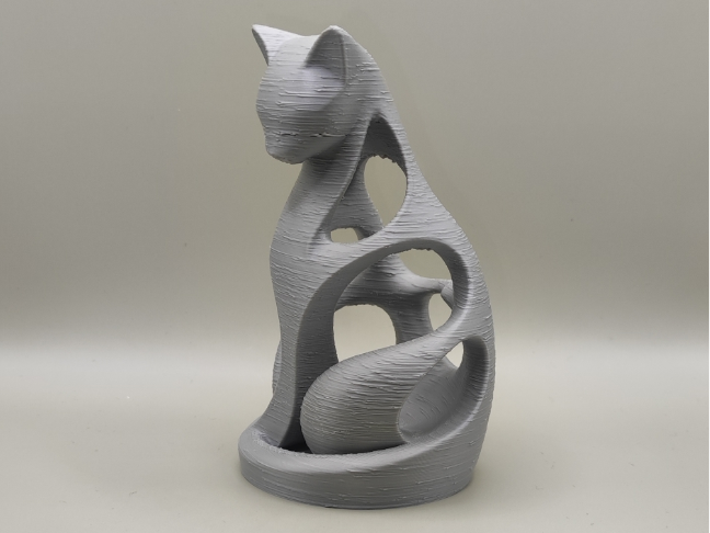 Cat modern designer sculpture