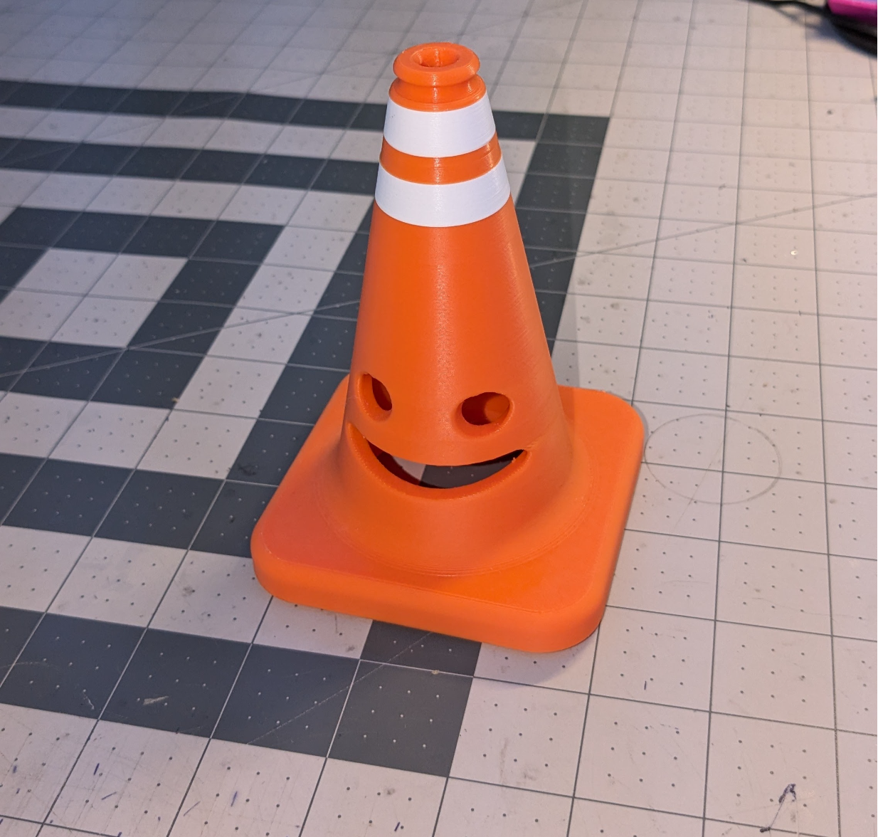 Smiling Safety Cone