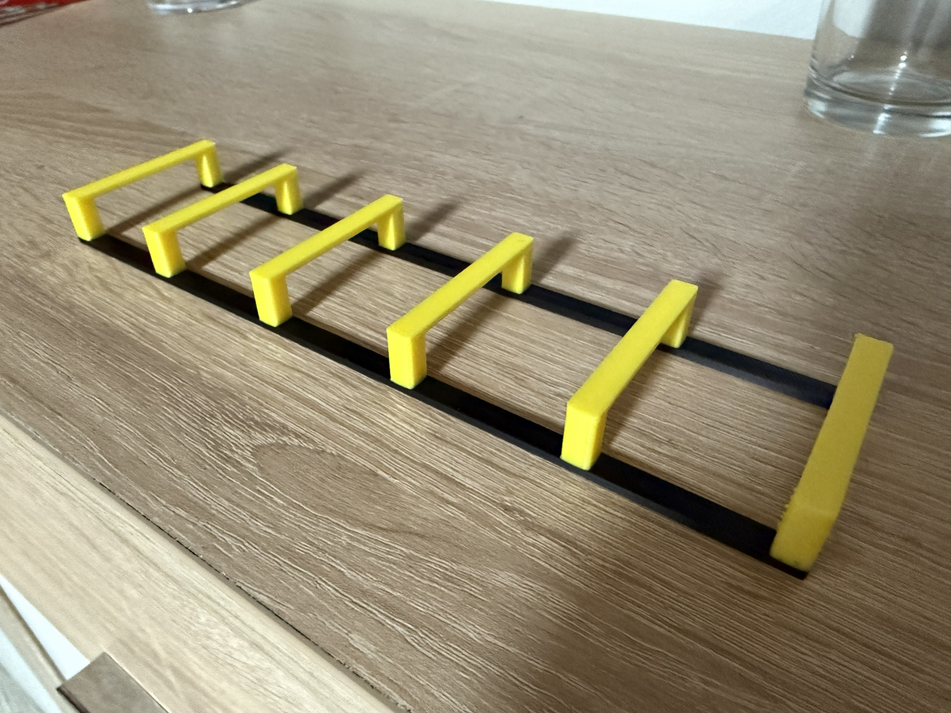 Hürdenleiter Fussball