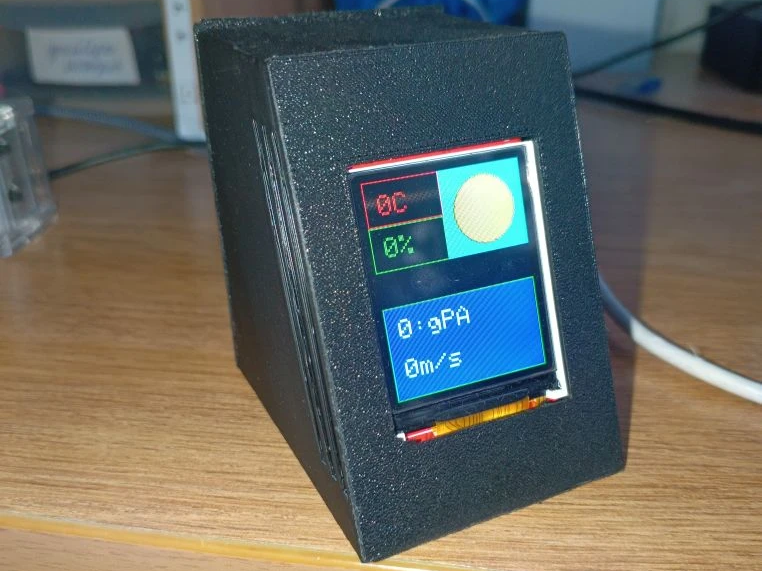 meteo station display