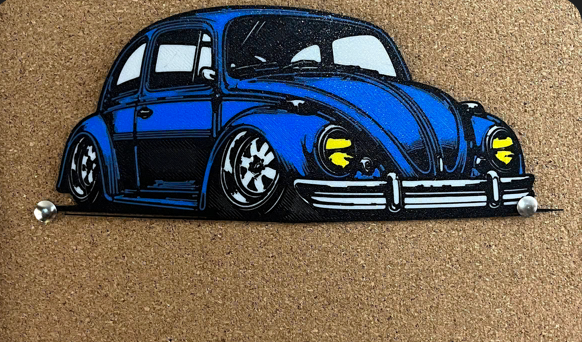 Lowered 1970's VW Bug