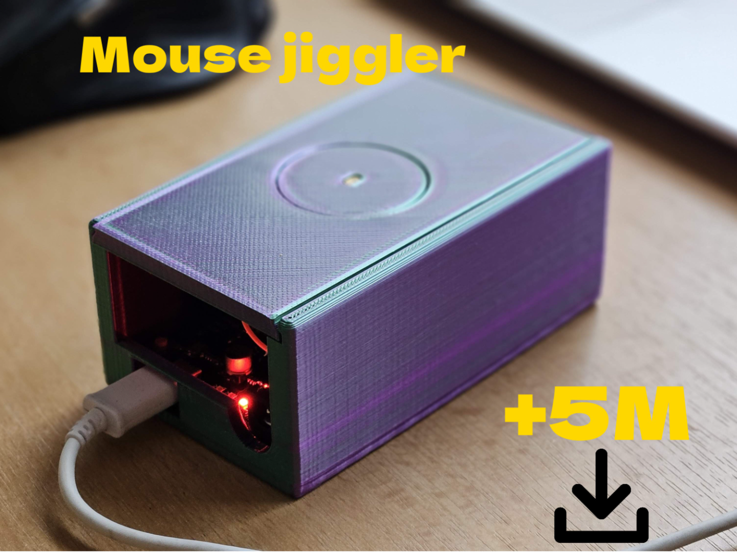 Mouse jiggler (Arduino)