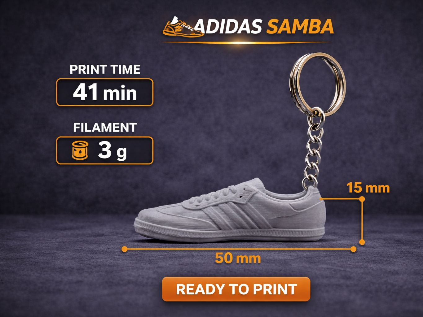 Keychain Adidas Samba