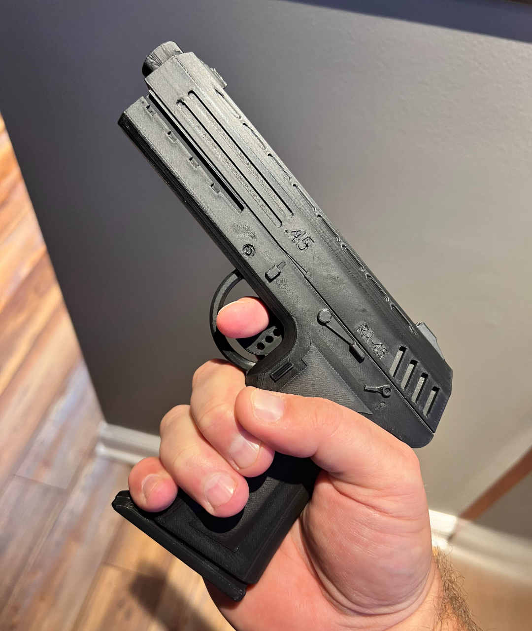 Custom Designed Prop Gun .45 RA45