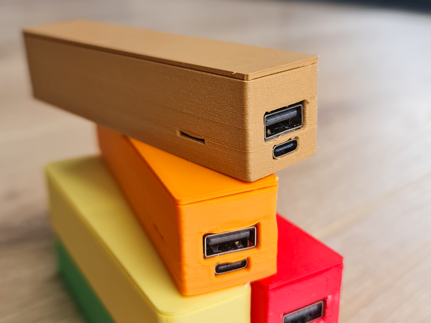 Simple USB 18650 li-ion Power Bank