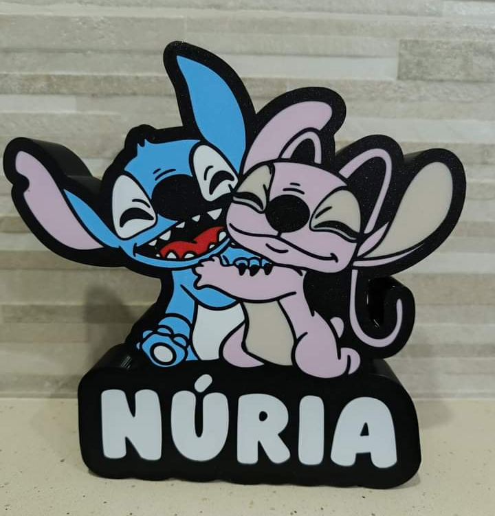 Stitch and Angela led box Núria