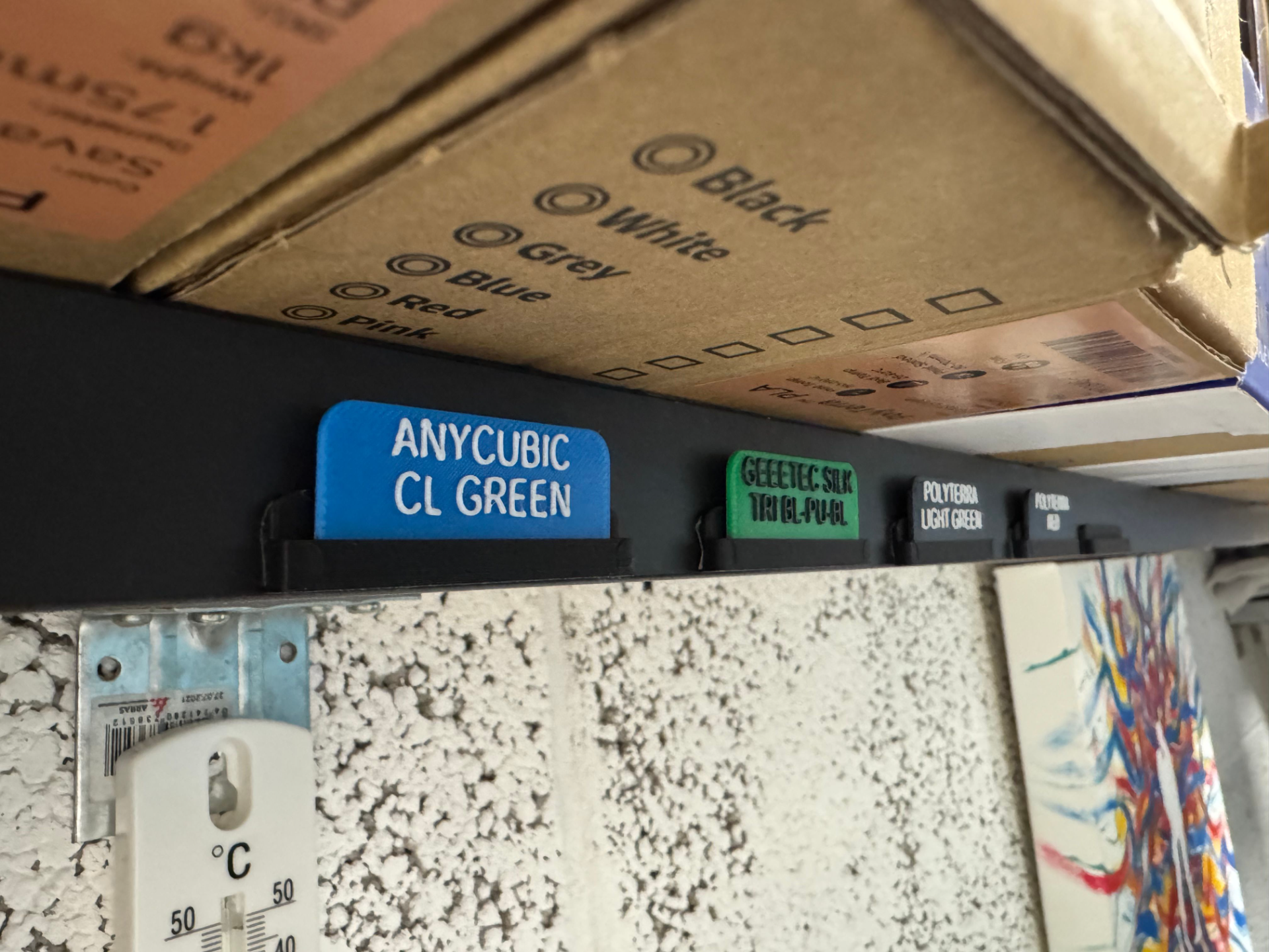 Minimalist easily swappable labels