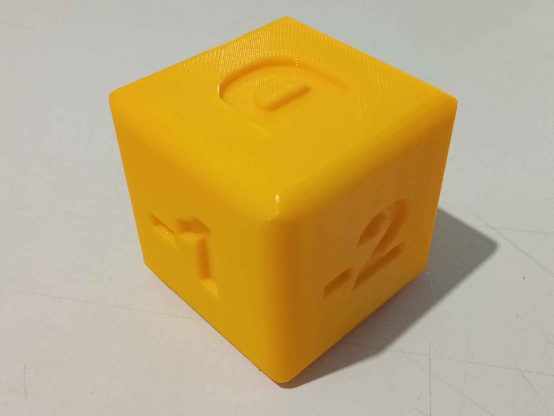 Cubo/Dado de 50mm com arrestas arredondadas