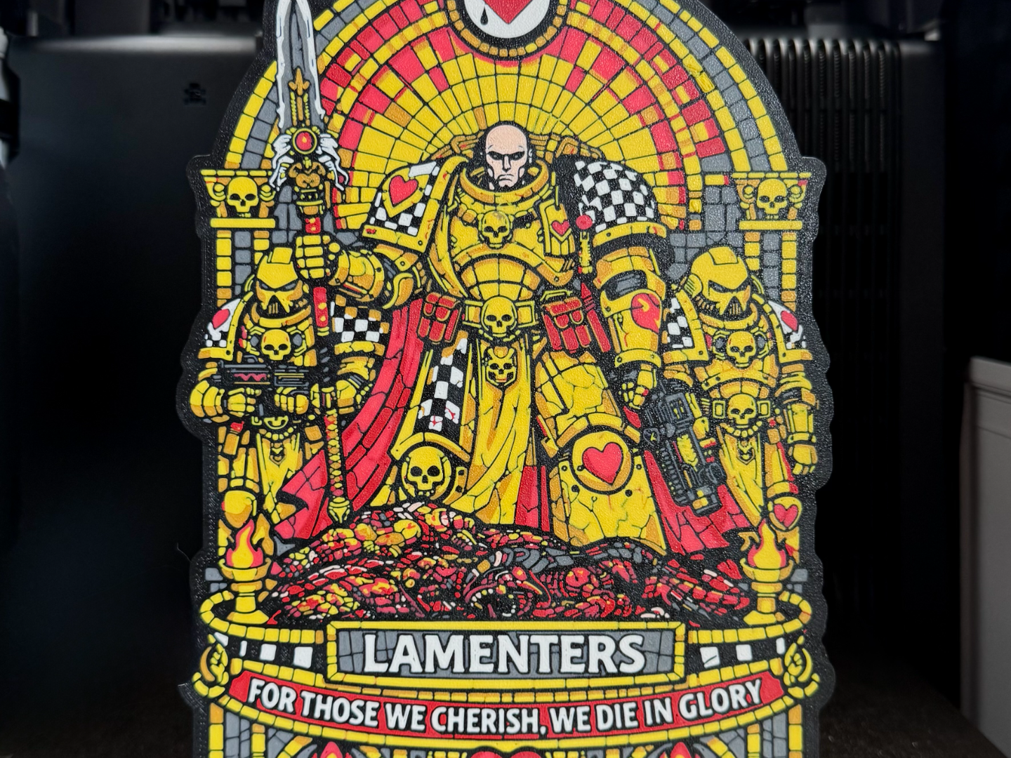 Lamenters; Blood Angels 40k Lightbox; Space Marine