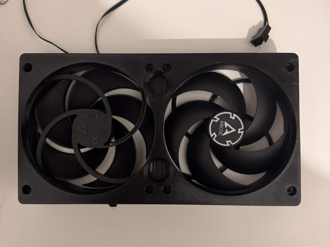 Dual 120mm Fan Bracket for Steam Machine