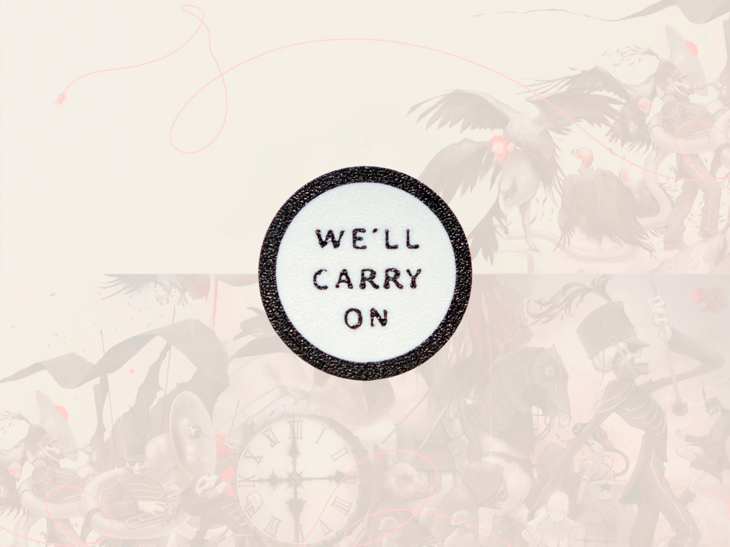 We'll Carry On My Chemical Romance pin