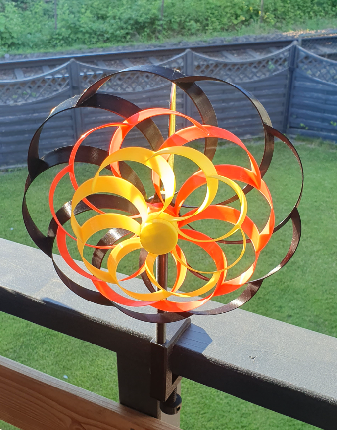 Toroidal Windmill with bearing 608