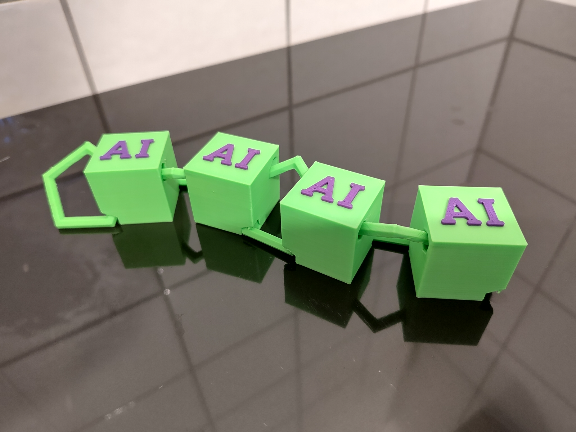 Articulated Agile AI Blockchain