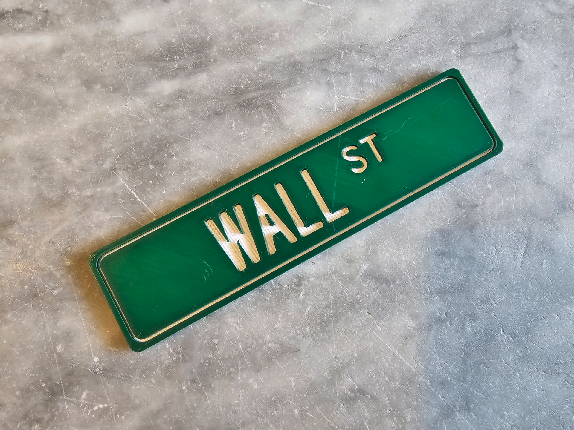 Wall Street sign