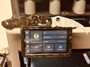 P2S Bildschirmblende mit Spyderco Civilian