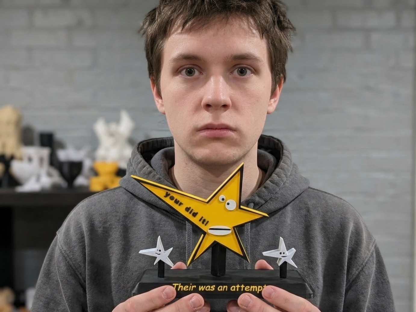 "Your Did It!" Trophy – For Life’s Best Fails