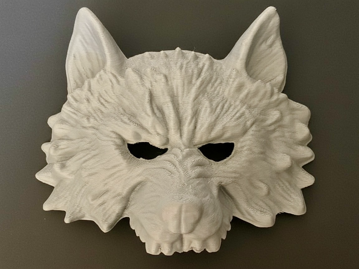 Wolf mask - wearable