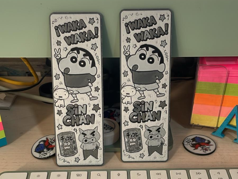 Marcapaginas shin chan