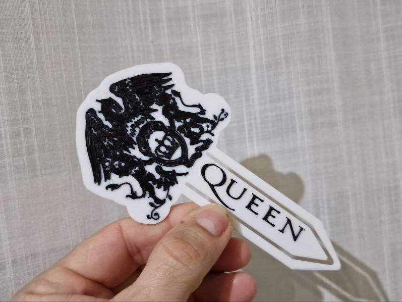 Queen Logo Bookmark
