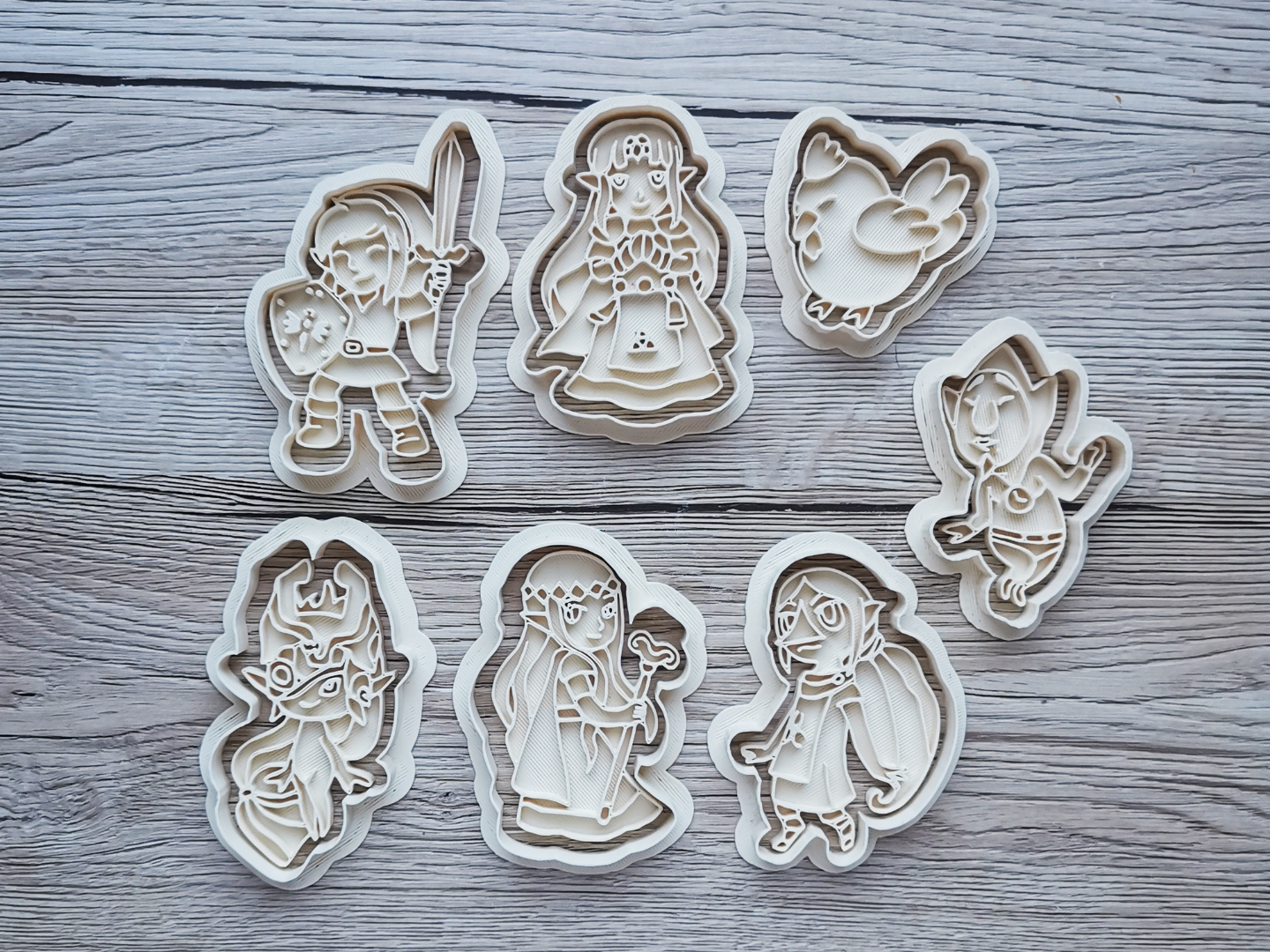 The Legend of Zelda Cookie Cutters Pack