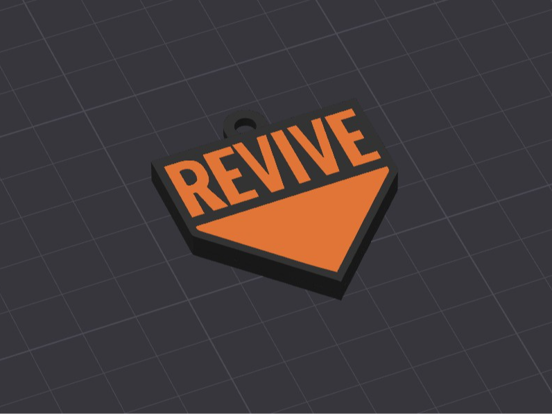 Call Of Duty Revive Keychain