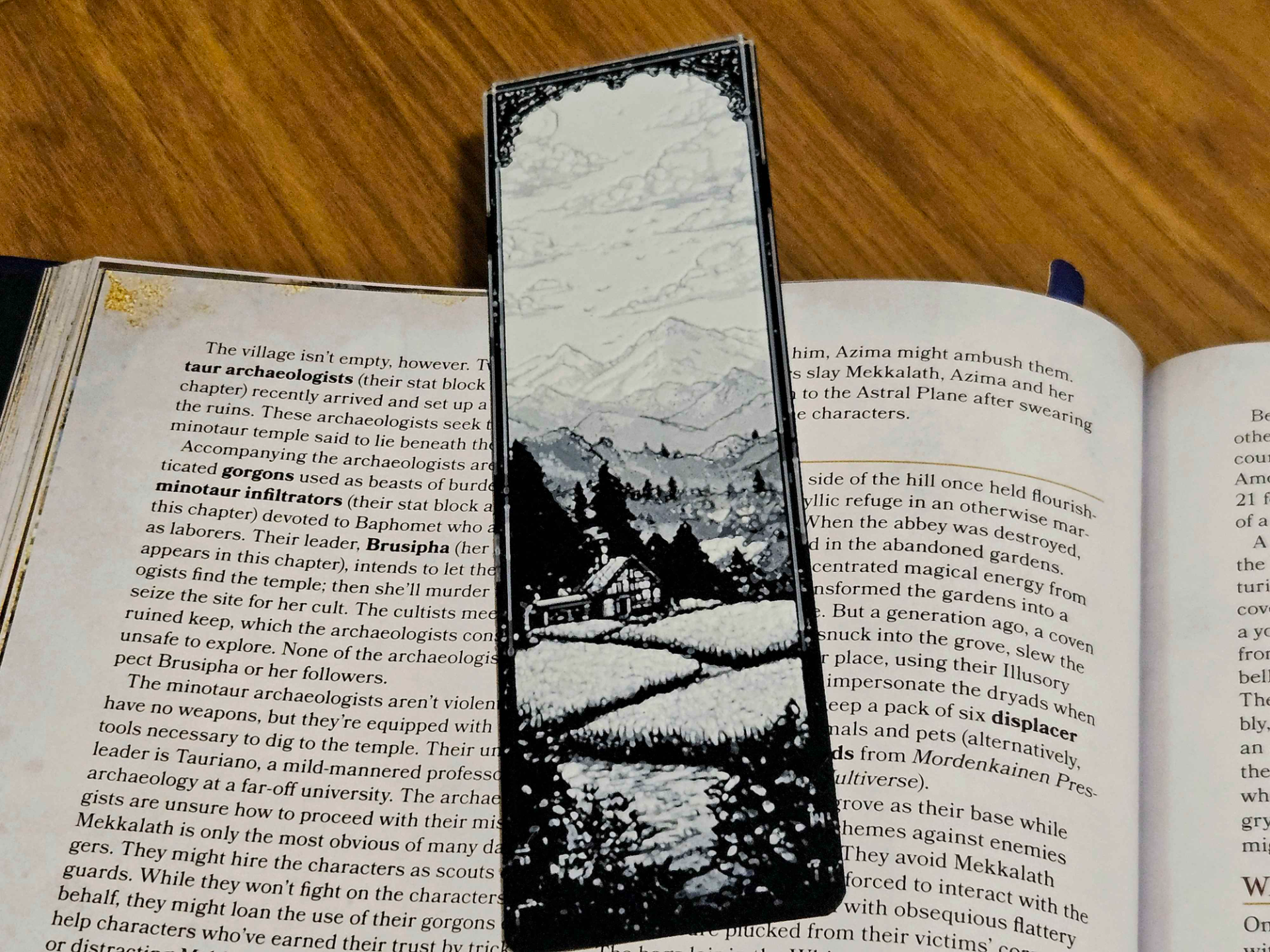 Countryside Bookmark