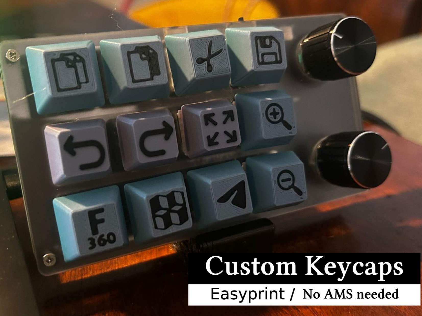 Custom Keycaps for MacroPad (Edition&Productivity)