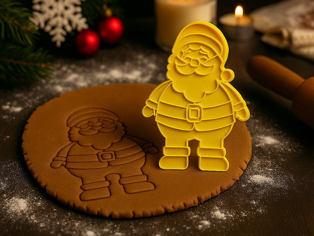Keksausstecher Weihnachten SantaClaus